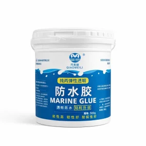 High Elastic Transparent Waterproof Acrylic Marine Glue for Roof and Bathroom Leak Repair