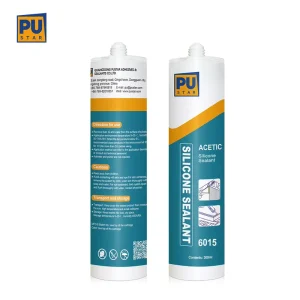 High-Elasticity Acetoxy Acetic Silicone Sealant for Sanitary Sealing, Construction, Woodworking, and Kitchen Use