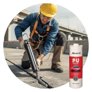 High-Elasticity Polyurethane Sealant for Concrete, Internal Walls and Stone Bonding