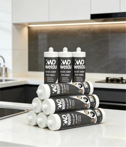 High-Elasticity Water-Based Acrylic Caulk for Doors, Windows, Interior Walls, Ceilings, and Woodworking