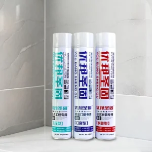 High Expansion Heat Insulating Waterproof PU Foam Sealant Polyurethane Spray Foam for Gaps Between Walls Roof