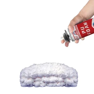 High-Expansion PU Foam Sealant for Door and Window Frame Gaps, Exterior Wall Cracks, Soundproofing, and Insulation