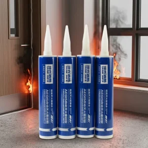 High Heat Resistant Fireproof Caulk Construction Grade Firestop Intumescent Sealant for Mechanical Pipes and Ducts