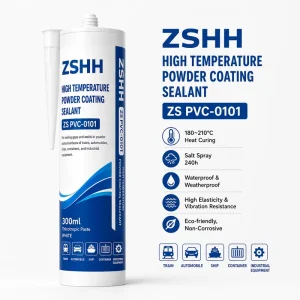 High Heat Resistant One Component Sealant Bakeable for Metal Workpiece Powder Coating Joint And Weld Sealing Material