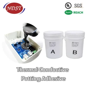High Moisture Resistance Double Component Hard Silicone Potting Adhesive Sealant for Electronic Equipment