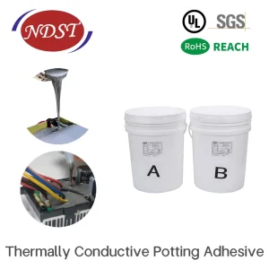 High-Moisture-Resistance Two-Component Hard Silicone Potting Adhesive Sealant for Electronic Equipment