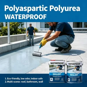 High Performance Modern Eco Friendly Elastomeric Waterproof Coating For Swimming Pools Outdoor Wet Environments