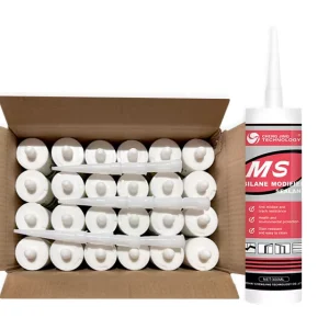 High Performance Ms Polymer Sealant Wood Glue Industrial Weatherproof Ms Sealant Adhesive Low Odor for Transportation