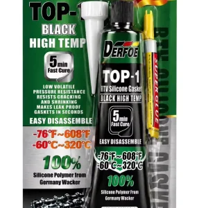 High Performance RTV Silicone Gasket Maker TOP 1 High Temp Resistant Fast Curing Automotive Engine Sealant Industrial Grade