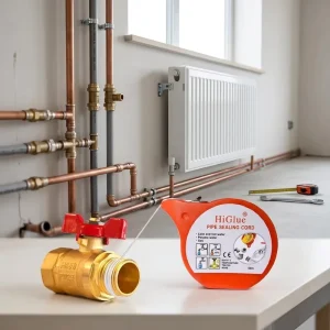 High-Pressure-Resistant Thread-Sealing Cord, 50m, for Potable Water and Natural Gas Pipes
