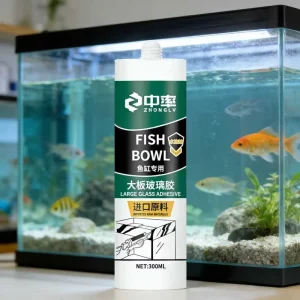 High Quality Acid Sealant Waterproof Glue Adhesion Large Plate Glass Aquarium MS Polymer Epoxy Resin Emulsion Adhesive Chemicals