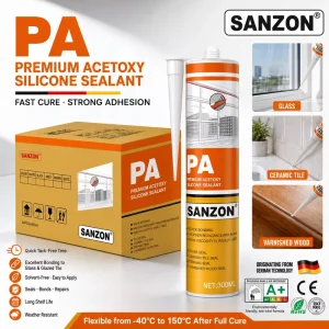 High Quality Acid Silicone Sealant Waterproof Construction Packing Transportation Sealant