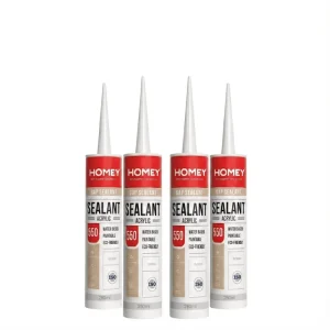 High Quality Acrylic Sealant Waterproof Weatherproof Decorators Caulk Water Based Odorless Mastic Interior Construction