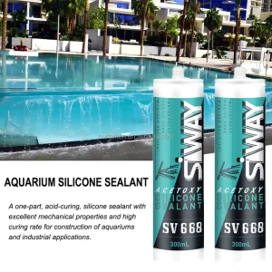 High Quality Aquarium Professional Grade Silicone Sealant Fish tank Special Glass Glue Transparent