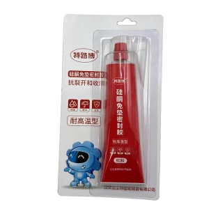 High Quality FL MFJH 85g High Temperature Resistant Red No Gasket Sealant Heavy Truck Gasket Maker