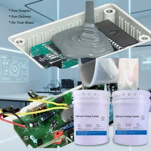 High Quality Flame Retardant Two Part Thermal Conductivity Silicone Potting Sealant for Electronic Electrical Construction