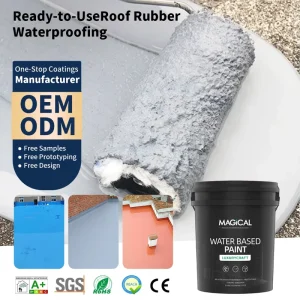 High Quality Low Price Waterproof Stain resistant Roof Sealant Coating Eco friendly Water based Acrylic Sealant Brush Exterior