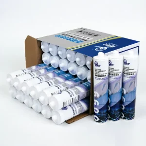 High Quality Neutral 100% Silicone Weatherproof Clear Sealant Adhesive Mixture for Transportation EINECS No. 224 221 9 CAS No