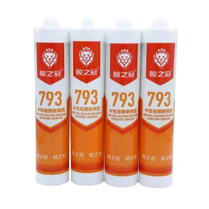 High Quality Neutral 100% Silicone Weatherproof Clear Sealant for Transportation