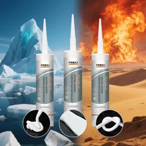 High Quality Neutral Silicone Sealant Weatherproof Building Sealant High Transparent Adhesive 300ml Free Sample