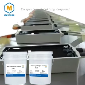 High Quality Quick-Curing Neutral Silicone Adhesive Sealant for PCB Board Electronic Potting Compound Flame Construction