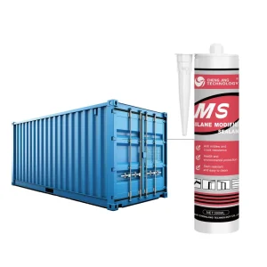High-Resistance Clear Silicone MS Sealant for Construction with Mold Prevention