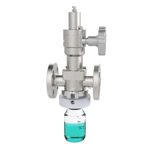 High-Sealing Corrosion-Resistant Liquid Sampling Valve for Chemical and Pharmaceutical Use