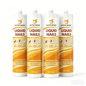 High Strength Liquid Nail for Heavy Duty and Cost Effective Use Nail Free Sealant