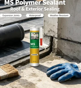 High Strength MS Glue Durable Sealant for Container House Sealing MSDS Approved