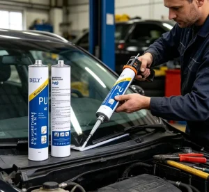 High Strength PU Sealant Fast Cure Eco Friendly Auto Windshield Bonding Sealing For Bus Container Ship PU Sealant