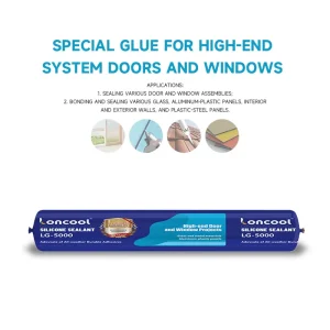 High-Strength Structural Silicone Sealant for Curtain Wall, Glass, and Window Frame Bonding