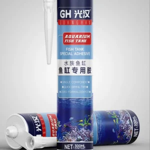 High Strength clear Silicone Sealant Fish tank Accessories Strong Adhesion Water Proof Glass Sealant Special Fish tank