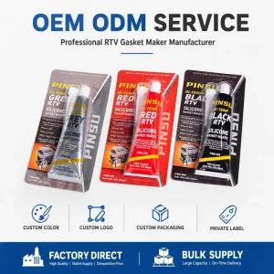 High Temperature Automotive RTV Silicone Gasket Maker and Waterproof Sealant