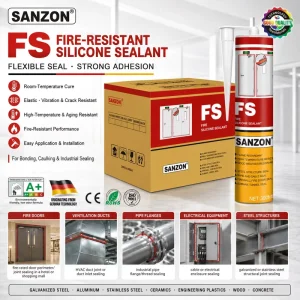 High Temperature Fire Retardant Structural Silicone Sealant (100% Silicone) for Wire Cable Construction & Packing