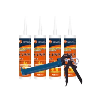High Temperature Firestop Silicone Sealant Glue FireproofFire Resistant Silicone for Construction Use