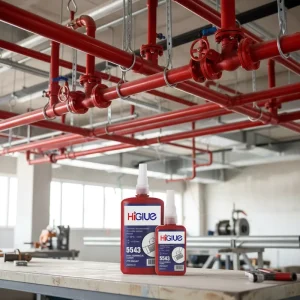 High Temperature Resistant 5543 PTFE Pipe Sealant Removable Anaerobic Adhesive for Plumbing & Hydraulic Systems