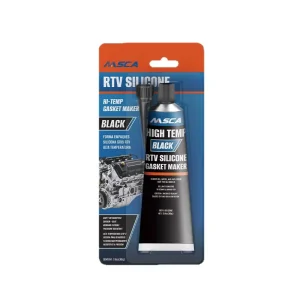 High-Temperature Resistant Adhesive for Automotive Engines Black 85g Waterproof Silicone Sealant