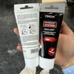 High Temperature Resistant Fire Retardant Glue for Car Exhaust Pipe Chimney Iron