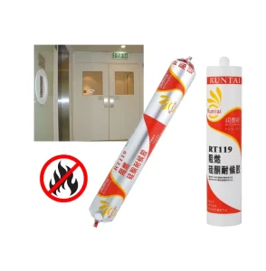 High Temperature Resistant Fireproof Silicone Adhesive and Sealant