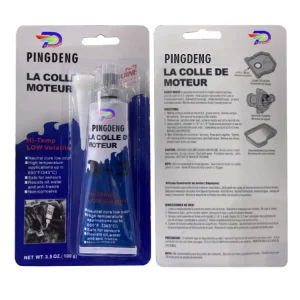 High Temperature Resistant Ultra Grey RTV Gasket Maker Silicone Sealant