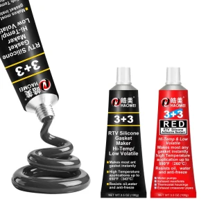 High Temperature Sensor Safety Automotive Engine Sealant RTV Silicone Gasket Heat Resistance Waterproof Oilproof for Autombiles
