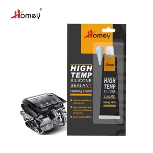 High Temperature Silicone Sealant Neutral Cure for Construction, Packing, Woodworking, and Transportation