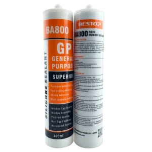 High-Temperature Silicone Sealant Waterproof Clear For Stainless Steel And Glass