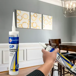 High-Temperature Silicone Sealant for Stainless Steel and Glass