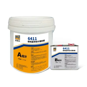 High Thermal Conductivity Insulating 6411 Two Component Silicone Thermal Conductive Sealant for Construction and Woodworking