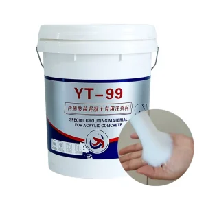 High-Viscosity Acrylate Injection Grout Elastic Chemical-Resistant Sealant for Wall Tile Structural Cracks