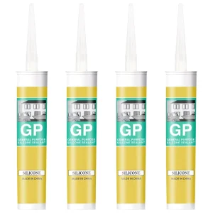 High quality Fast dryng OEM 300 ml High Temperature Resistant Neutral Waterproof Sealant Door and Window Sealing and Wall Connection For construction