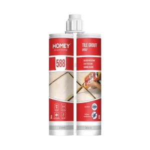 Homey Flexible Coating Epoxy Tile Grout 2 Part Sealant Double Component Colorful Ceramic Tile Sealant