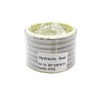 Hydraulic Seal High Pressure PU Rod Seal for Hydraulic Cylinder Durable Wear Resistant OEM Size 10PCS Pack