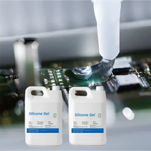 IP68 Clear Dielectric Gel Two-Component Soft Liquid Silicone Electronic Potting Sealant